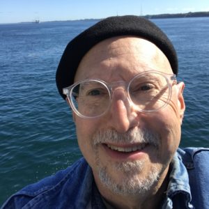 head shot of Shinytop with the ocean in the background